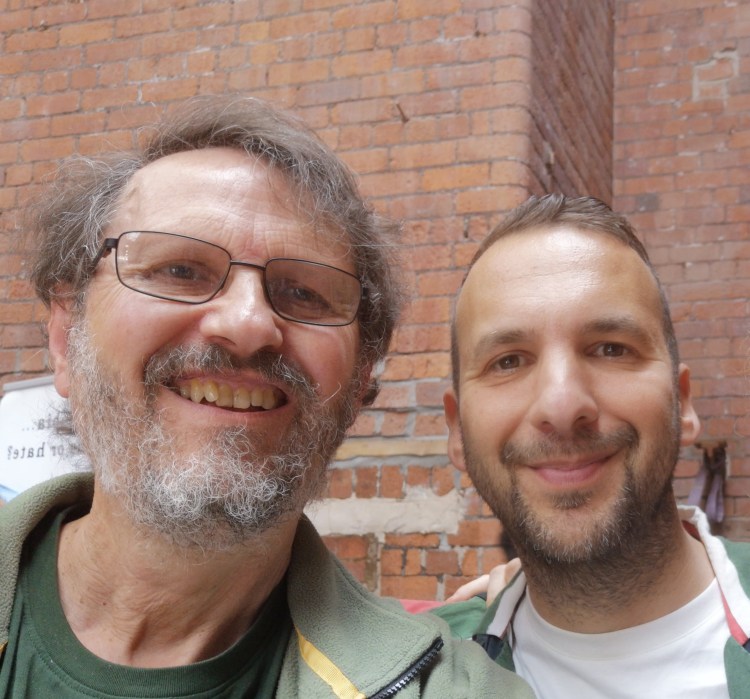 Graham Wroe and Zack Polanski