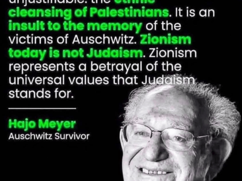 Zionism is Racism is passed by Green Party&nbsp;Conference